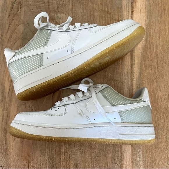 NIKE AIR FORCE 1 LE (GS) Shoes Women’s 6.5 - Picture 3 of 13